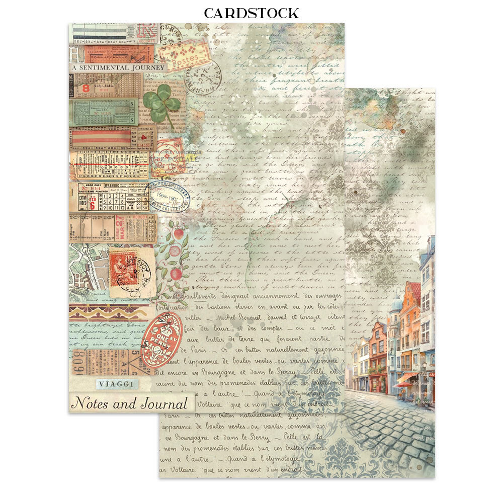 Stamperia Art of Travelling Junk Journal (SBJK18)