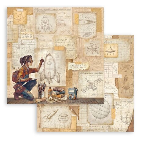 Stamperia A New Beginning 12x12 Inch Paper Pack (SBBL184)