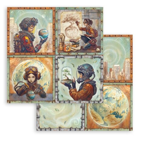 Stamperia A New Beginning 12x12 Inch Paper Pack (SBBL184)