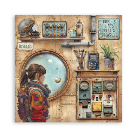 Stamperia A New Beginning 12x12 Inch Single Face Paper Pack (SBBXLB35)