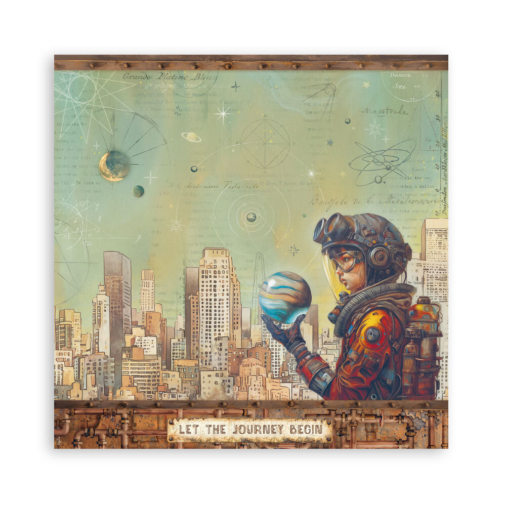 Stamperia A New Beginning 8x8 Inch Single Face Paper Pack (SBBSXB23)