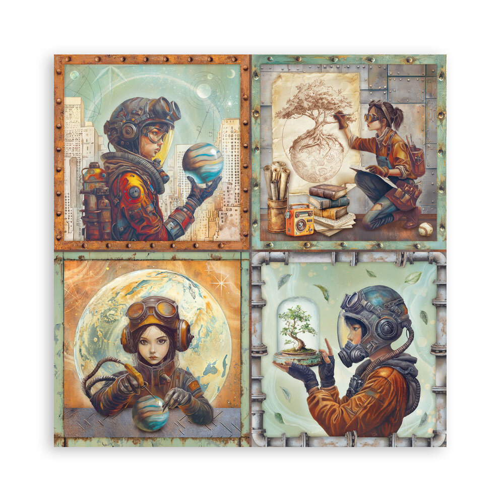 Stamperia A New Beginning 8x8 Inch Single Face Paper Pack (SBBSXB23)