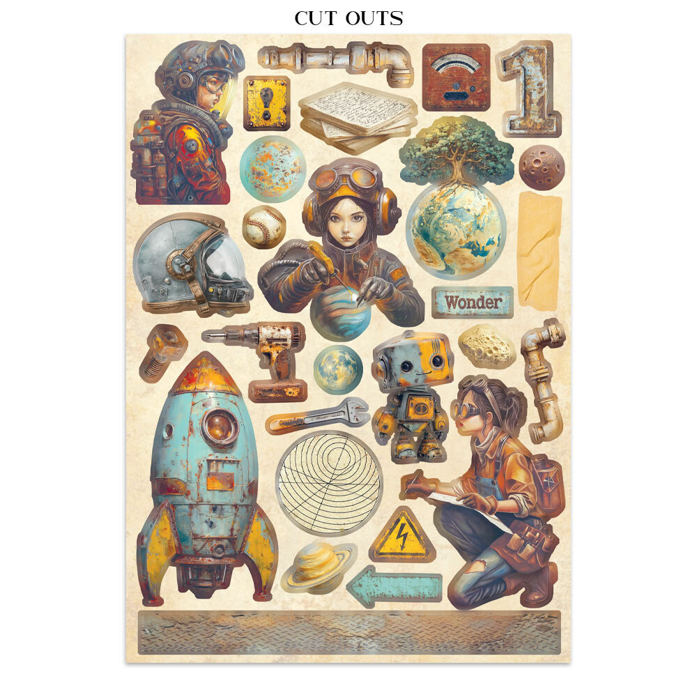 Stamperia A New Beginning Junk Journal (SBJK16)