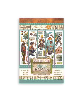 Stamperia A New Beginning A5 Washi Pad (SBW31)