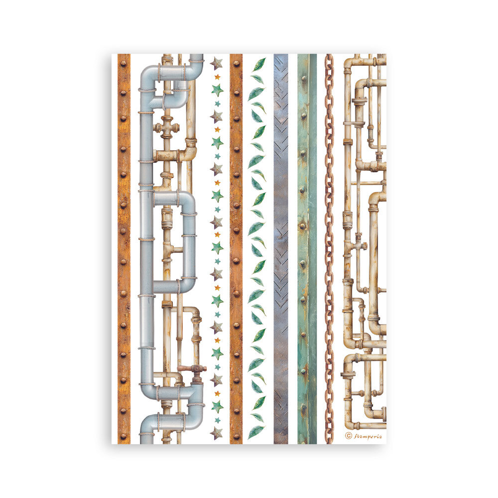 Stamperia A New Beginning A5 Washi Pad (SBW31)