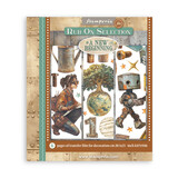 Stamperia A New Beginning 8x8 Inch Rub-On Assortment (DFLRBXG03)