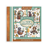 Stamperia A New Beginning 6x6 Inch Rub-On Assortment (DFLRBX10)