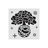 Stamperia A New Beginning Thick Stencil 12x12cm The World Tree (KSTDS72)