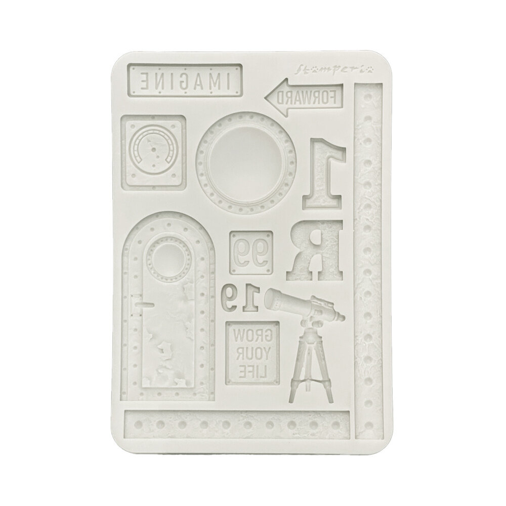 Stamperia A New Beginning A5 Silicon Mould Telescope (KACMA606)