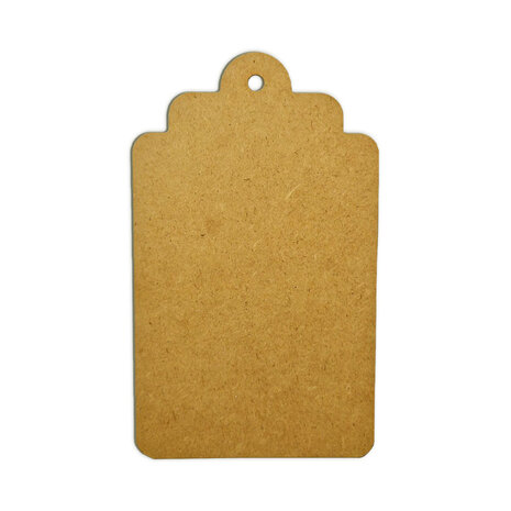 Stamperia A New Beginning MDF Crafty Shapes Blank Tag (KLSM81)