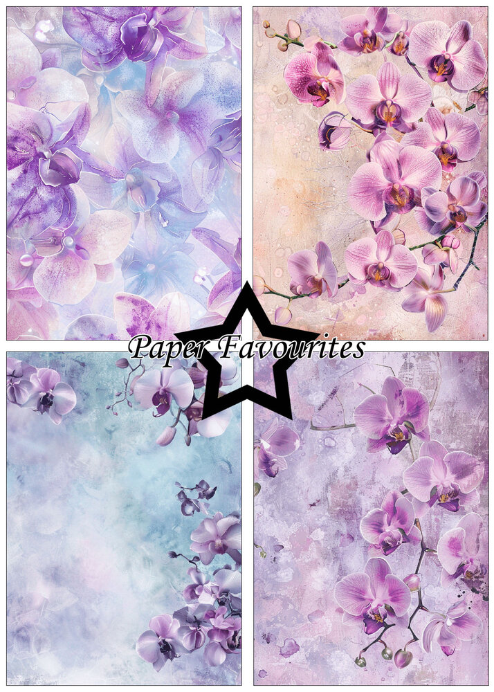 Paper Favourites Orchidea A5 Paper Pack (PFA215)