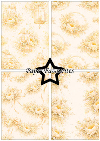 Paper Favourites Peony A5 Paper Pack (PFA216)