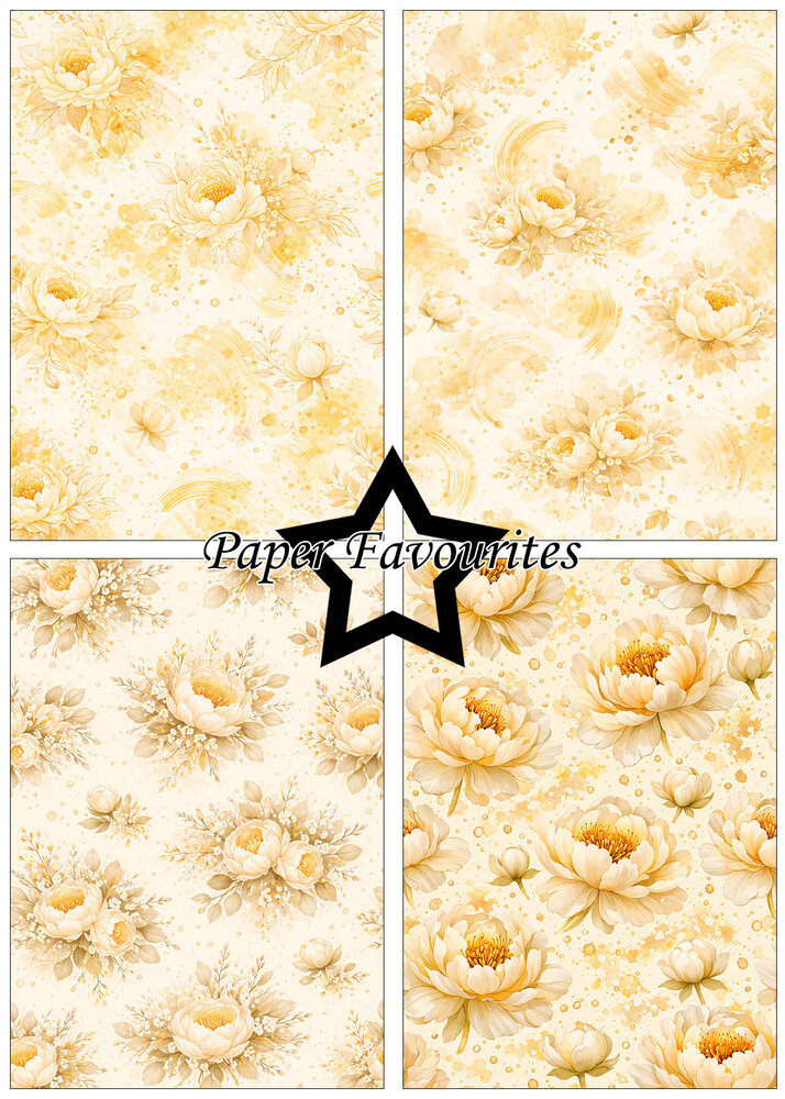 Paper Favourites Peony A5 Paper Pack (PFA216)