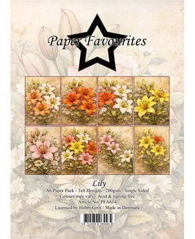Paper Favourites Lily A6 Paper Pad (PFA614)