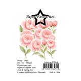 Paper Favourites Die-Cuts Peony (PFD044)