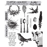 Stampers Anonymous Cling Stamps Nature Walk (CMS181)