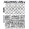 Stampers Anonymous Cling Stamps Mesh & Linen (CMS221)