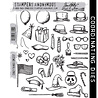 Stampers Anonymous Cling Stamps Crazy Things (CMS237)