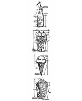 Stampers Anonymous Cling Stamps Strip Treats (THMB016)