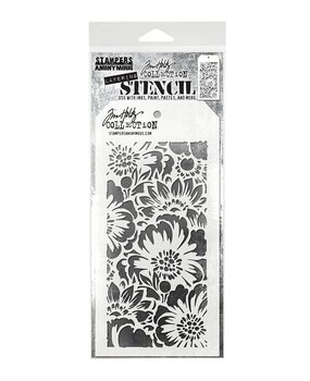Stampers Anonymous Tim Holtz Bouquet Layering Stencil (THS143)