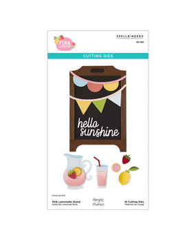 Spellbinders Pink Lemonade Stand Dies (S6-269)