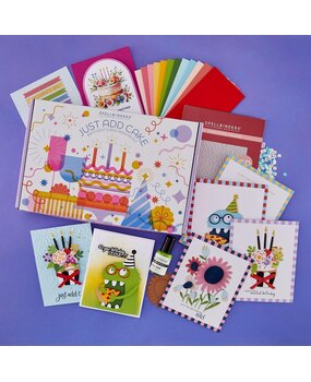 Spellbinders Just Add Cake Cardmaking Kit Birthday (BD-1049) Spellbinders Just Add Cake Cardmaking Kit Birthday (BD-1049)