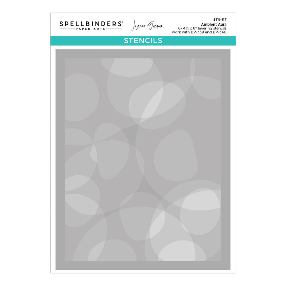 Spellbinders All My Senses Ambient Aura Stencil (STN-117)