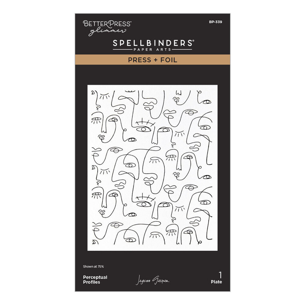 Spellbinders PRE-ORDER All My Senses Perceptual Profiles Press Plates (BP-339)