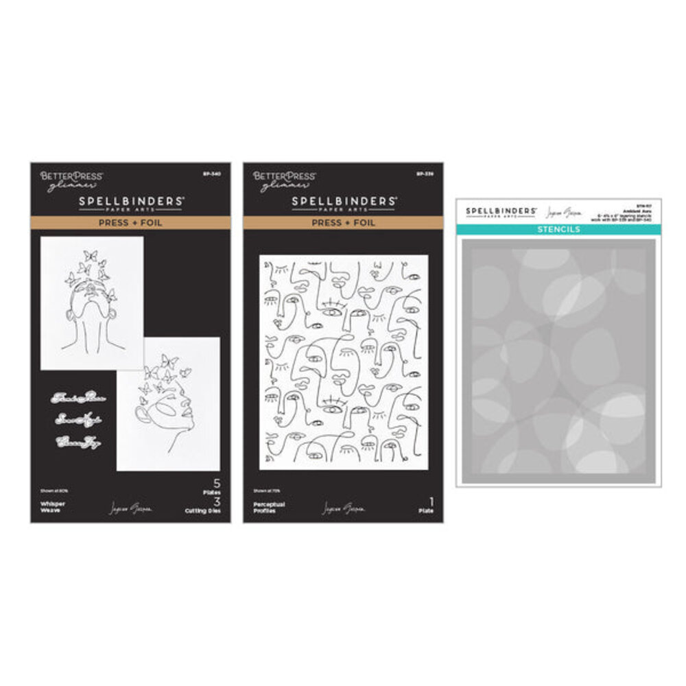 Spellbinders All My Senses Press Plate Bundle (BD-1031)