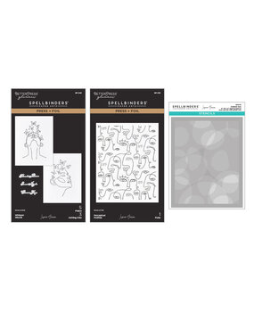Spellbinders All My Senses Press Plate Bundle (BD-1031)