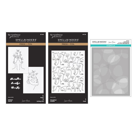 Spellbinders PRE-ORDER All My Senses Press Plate Bundle (BD-1031)