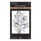Spellbinders PRE-ORDER Yana's Tulips Tulips and Daffodils Press Plate & Die Set (BP-359)