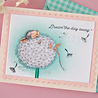 Spellbinders PRE-ORDER House-Mouse Designs Dandelion Dreams Cling Rubber Stamp (RSC-068)