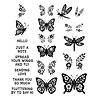 Spellbinders PRE-ORDER Blooming Butterflies Stamp and Die Bundle (BD-1073)