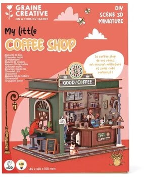 Graine Creative 3D Miniature My Little Coffee Shop
