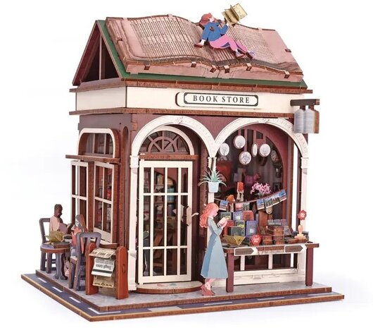 Graine Creative 3D Miniature My Little Book Store
