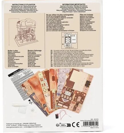 Graine Creative 3D Miniature My Little Bakehouse