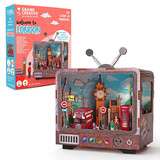 Graine Creative 3D Miniature TV Welcome to London