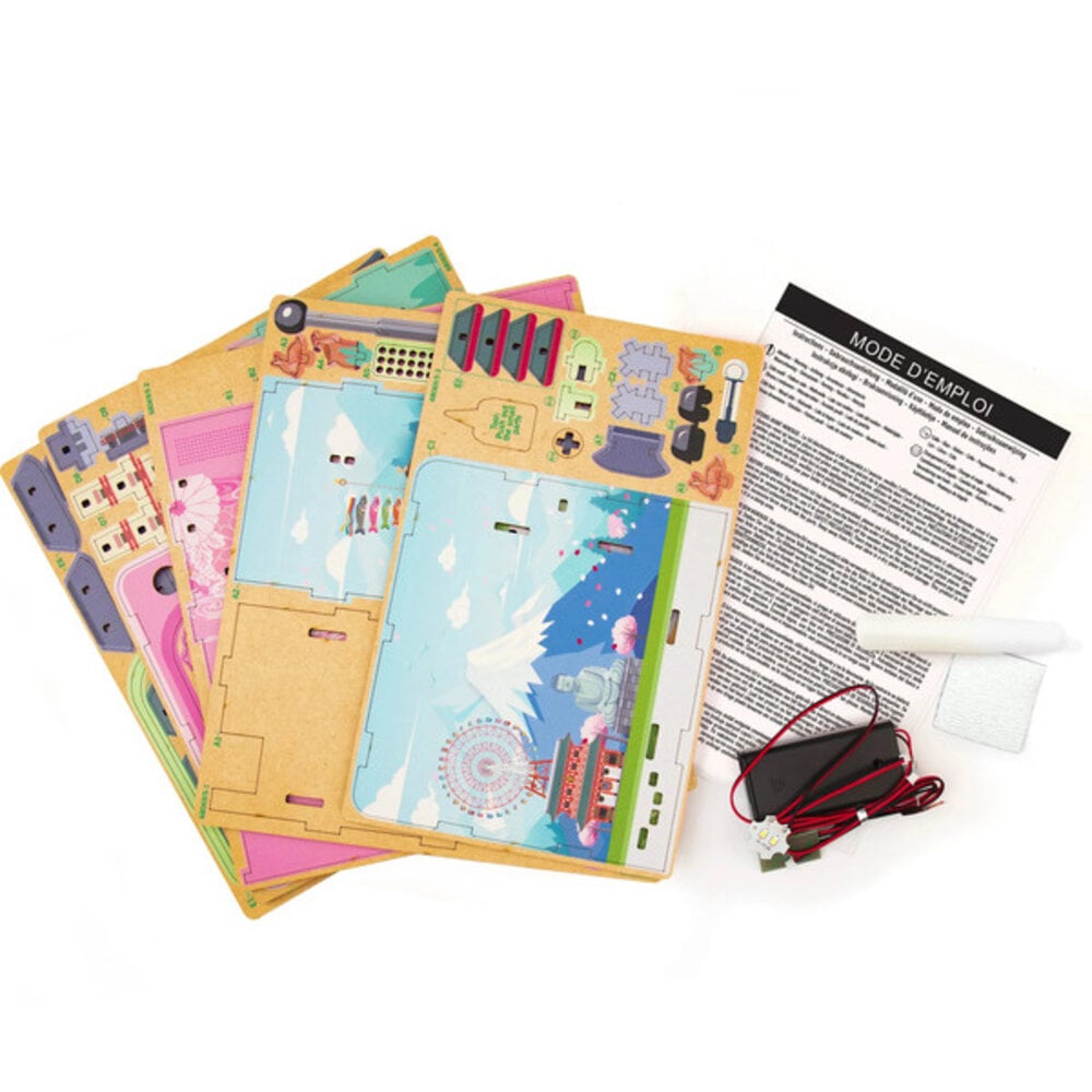 Graine Creative 3D Miniature TV Welcome to Tokyo