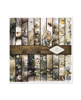 ITD Collection Mouse World Spring Journey 12x12 Inch Paper Pad (SLS 106)