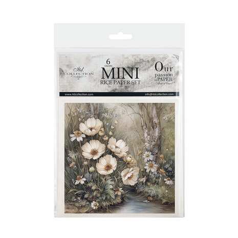 ITD Collection 6x6 Inch Rice Paper Set (RSM 238)