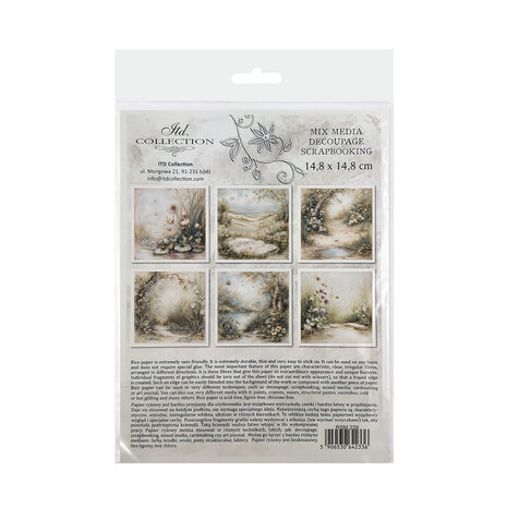 ITD Collection 6x6 Inch Rice Paper Set (RSM 239)