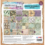 Text{ures} Beneath the Brambles 12x12 Inch Paper Pad (TEXPP0001)