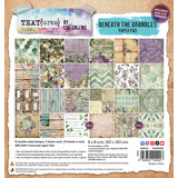 Text{ures} Beneath the Brambles 8x8 Inch Paper Pad (TEXPP0002)