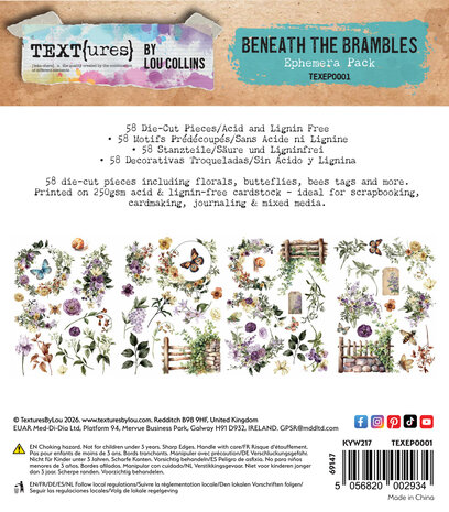 Text{ures} Beneath the Brambles Ephemera Pack (TEXEP0001)