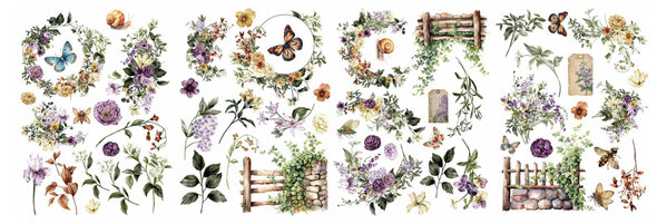 Text{ures} Beneath the Brambles Ephemera Pack (TEXEP0001)