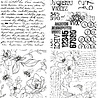 Text{ures} Beneath the Brambles 5x7 Inch Decoupage Paper (TEXDP0001)