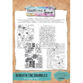 Text{ures} Decoupage Paper
