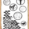 Text{ures} Beneath the Brambles 4x8 Inch Clear Stamp Set Background Elements (TEXCS0002)