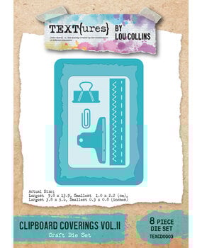 Text{ures} Beneath the Brambles Die Set Clipboard Coverings Vol.II (TEXCD0003)